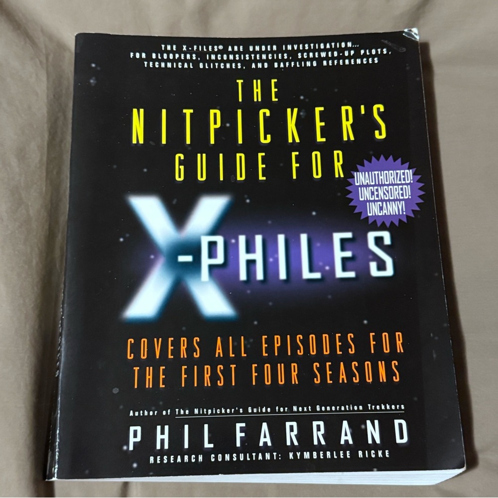 X Files Episode Guide (Seasons 1-4)